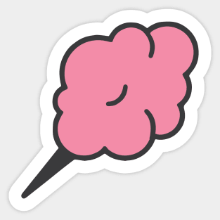 Classic Cotton Candy Sticker